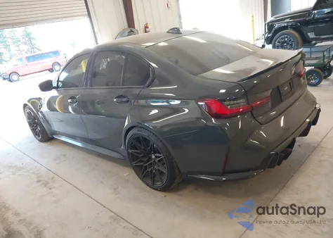 2022 BMW M3 Competition xDrive from USA, damaged, VIN WBS43AY0XNFM61139